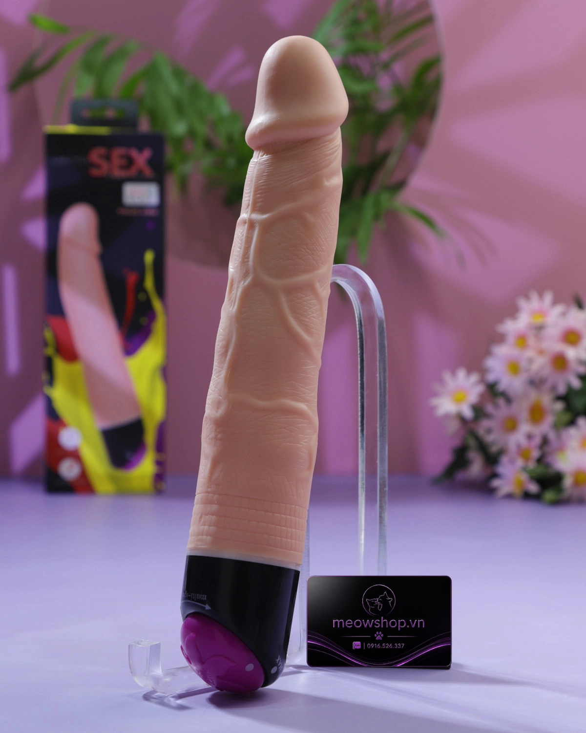 lybaile-dildo-9 dương vật rung giá rẻ tại meowshop.vn