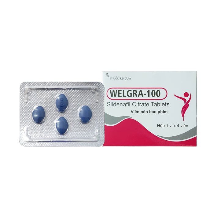 Viên Uống Welgra Sildenafil 100mg – Cương Dương Mạnh, Duy Trì Phong Độ Phái Mạnh
