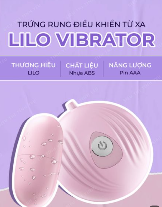 Trứng Rung LILO Có Dây – Trải nghiệm khoái cảm mạnh mẽ và kín đáo