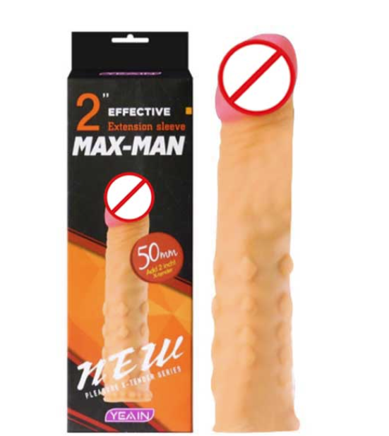 Bao đôn dên MAX-MAN Extension Sleeve tăng kích thước dương vật