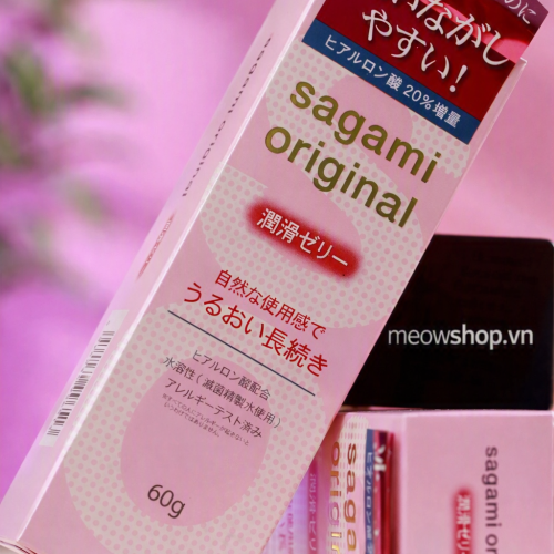 gel bôi trơn gốc nước sagami origonel bán tại meowshop.vn ship cod toàn quốc
