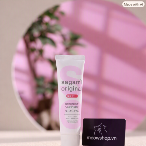 gel bôi trơn gốc nước sagami origonel bán tại meowshop.vn ship cod toàn quốc