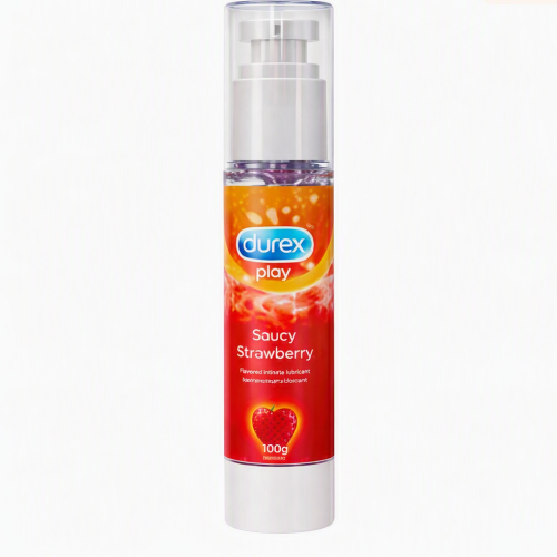 Gel Bôi Trơn Durex Play Saucy Strawberry 100ml – Hương Dâu Ngọt Ngào, Mượt Mà Cảm Xúc