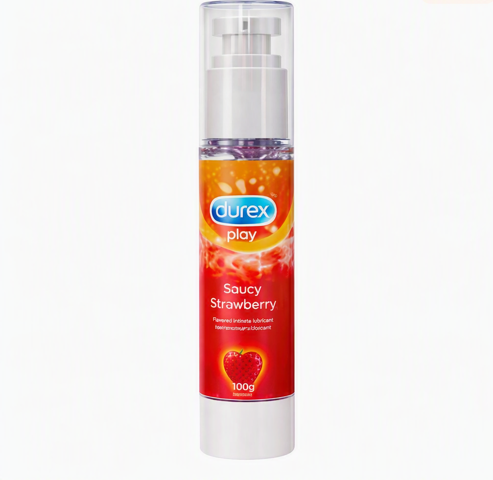BCO.8841daf2-4ade-4b61-b1d6-ea3f24e536b9 Gel Bôi Trơn Durex Play Saucy Strawberry 100ml – Hương Dâu Ngọt Ngào, Mượt Mà Cảm Xúc