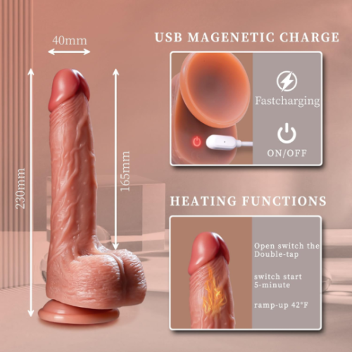 Dương Vật Giả Rung Thụt Hít Sàn Cao Cấp size lớn