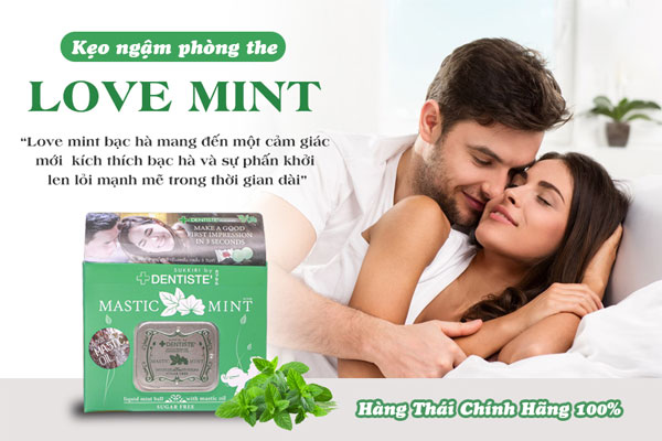 kẹo thơm miệng Love Mint còn giúp bạn luôn tự tin trong giao tiếp hàng ngày – đúng chuẩn “vừa sạch, vừa sex