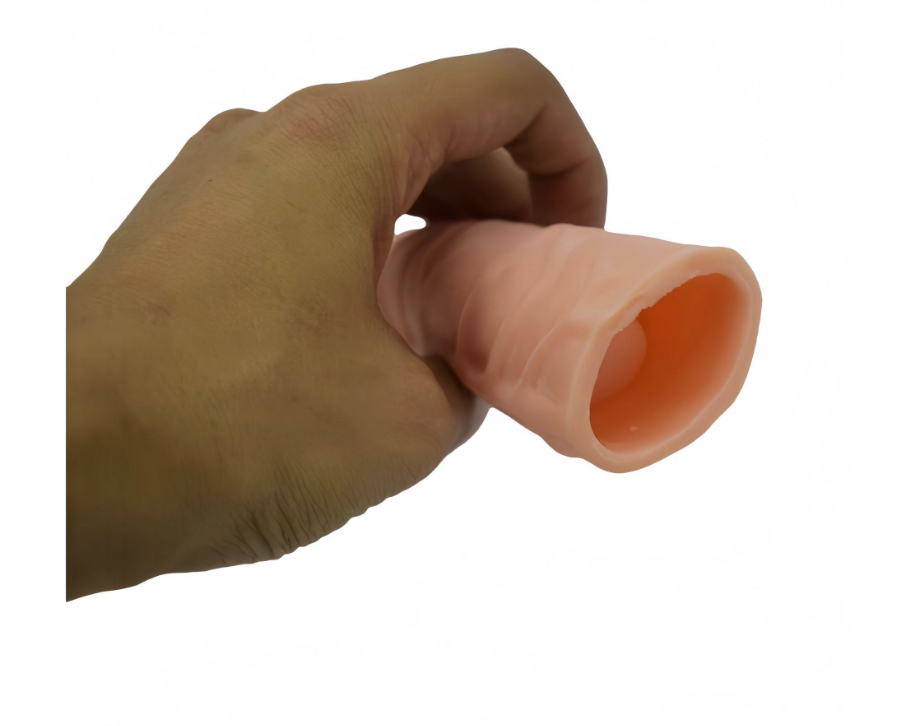 Tên sản phẩm: MAX-MAN Extension Sleeve (X Tender Series) Thương hiệu: MẪ-MAN Xuất xứ: Hong Kong Phân phối độc quyền: MeowShop.vn Chiều dài tổng thể: 18 cm Chiều dài sử dụng: 15 cm Đường kính tổng thể: 3.5 cm Đường kính sử dụng: 3 cm Chất liệu: TPE đàn hồi mềm, bám sát và an toàn cho da Công dụng: Tăng chiều dài thêm ~50 mm, tăng đường kính, giảm độ nhạy – kéo dài thời gian, mang lại khoái cảm mạnh mẽ với gân nổi mô phỏng tự nhiên,Bao đôn dên MAX-MAN Extension Sleeve là bao đôn dên cao cấp giúp tăng kích thước, kéo dài thời gian quan hệ và mang lại cảm giác chân thật. Chính hãng YEAIN, phân phối độc quyền tại MeowShop.vn.