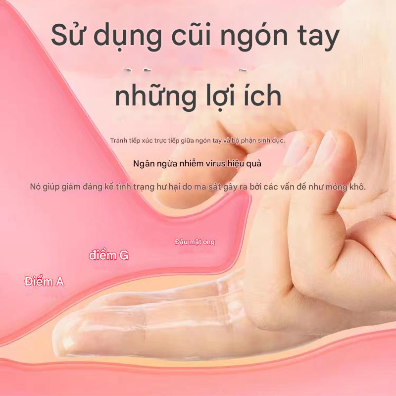 Bao cao su ngón tay JUNCAI – Giải pháp hỗ trợ kích thích điểm G an toàn và vệ sinh