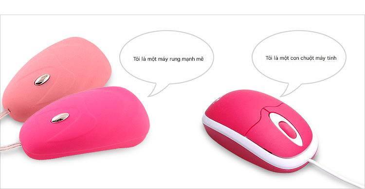 Trứng rung có dây ngụy trang chuột máy tính – Thiết bị rung mini kín đáo, tiện lợi
