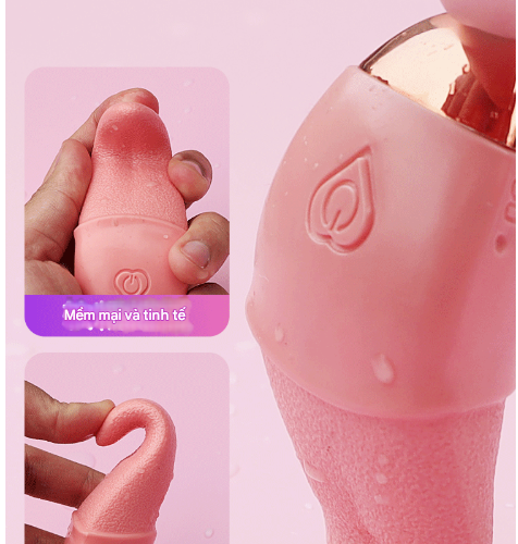 lưỡi rung liếm điểm g sưởi ấm