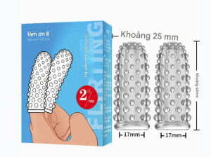 Bao cao su ngón tay Leten giúp tăng khoái cảm, đảm bảo vệ sinh và an toàn khi sử dụng. Thiết kế gai 3D mềm mại, kín đáo, tiện lợi.