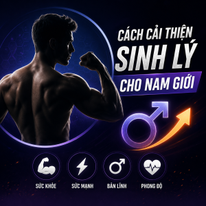 Cách cải thiện sinh lý cho nam giới: Tự tin hơn, bản lĩnh hơn cùng Meowshop.vn
