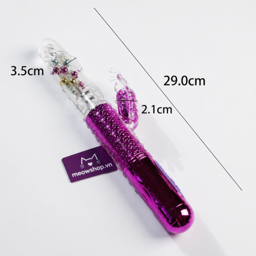 Dương vật giả LIBO có thiết kế rất đẹp mắt, hiện đại, được tích hợp nhiều chức năng tự động rung, ngoáy và thụt. mang đến cảm giác kích thích tuyệt vờ.