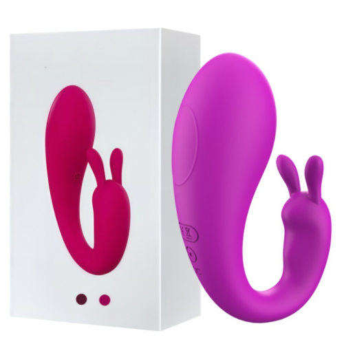 trứng rung Rabbit rung 2 đầu 9 tần số kết nối điện thoại tại meowshop.vn