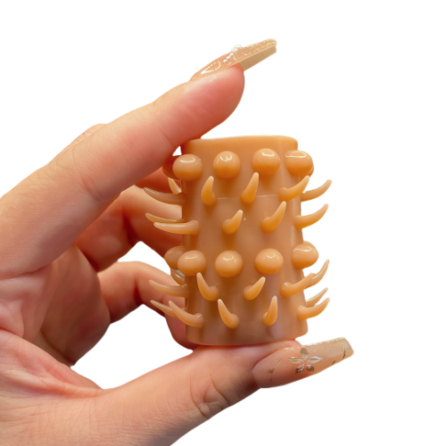 Bao cao su đôn khúc giữa râu silicon bi